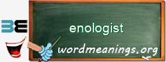 WordMeaning blackboard for enologist